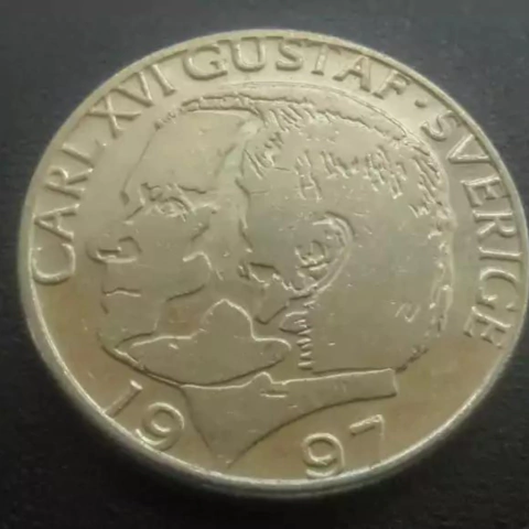 1 Coroa 1997 Suécia