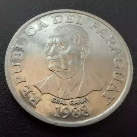 10 Guaranis 1988 FAO Paraguai