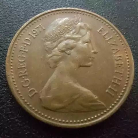 1 Penny novo 1971