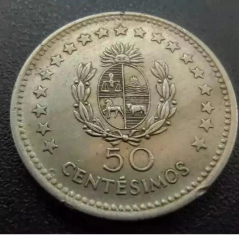 50 Centésimos 1960 Uruguai - comprar online