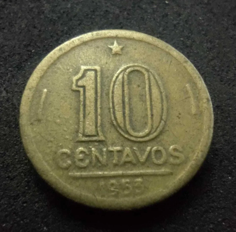 10 Centavos 1953 José Bonifácio