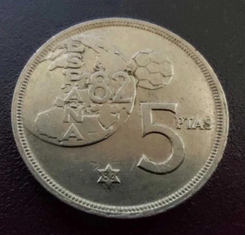 5 Pesetas 1980 - Estrela 82
