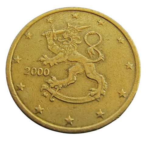 50 Cents Euro 2000 Finlândia - comprar online