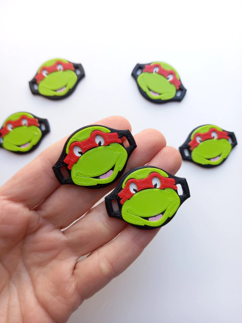 Pack x 10 pares - Pasa-cordones Tortugas Ninja