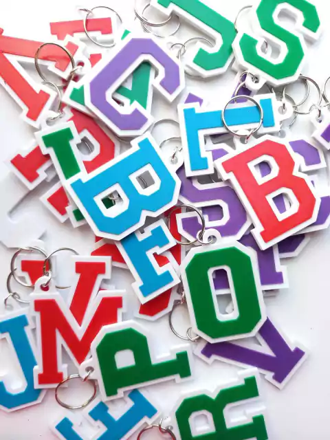 Pack x 15 - Llaveros de Letra