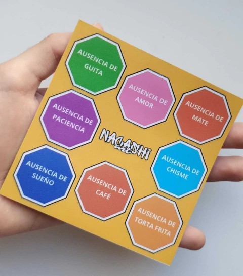 Stickers Nacashi Art - Ausencia de... - comprar online