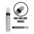 Seringa 3ml Sem Agulha Lock.