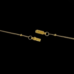 Imagem do Corrente Longa Bolinha Aço Inox Dourado