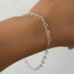 Pulseira Corações Entrelaçados - Acessorita