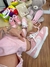 tênis nike rosa dunk teddy Bear - comprar online