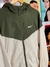 CASACO CORTA VENTO NIKE IMPERMEÁVEL BRANCO COM VERDE - comprar online