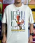 CAMISA OVERSIZED RJ7 BEZERRA DA SILVA BRANCA "PRESIDENTE CAÔ CAÔ" - comprar online