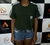 Cropped Feminino Adidas Verde - comprar online