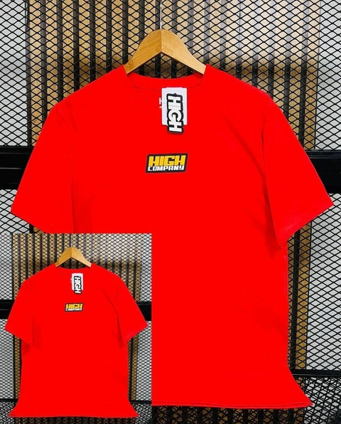 CAMISA OVERSIZED HIGH COMPANNY RED - comprar online