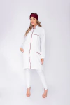 Jaleco Leticia Branco - comprar online