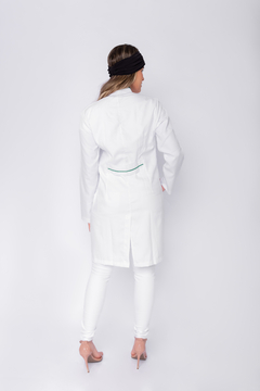 Jaleco Livia Branco - Linea Branca