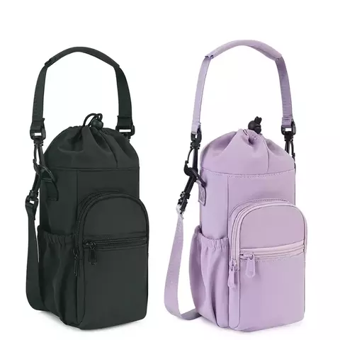 bolsa portátil porta garrafa de agua, celular ,carteira - comprar online