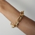 Pulseira Elos Trabalhados - Efeito Torcido