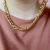 Choker Elo Escama Duplo - comprar online