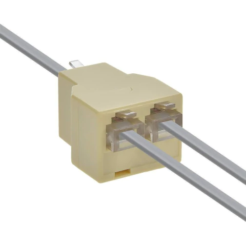 Adaptador Mod. 6P4C 1F+2F