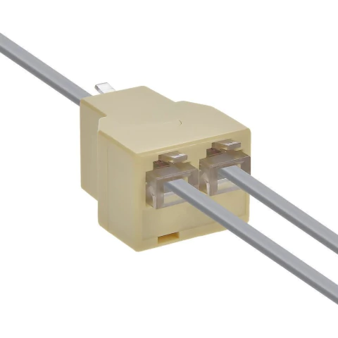 Adaptador Mod. 6P4C 1F+2F