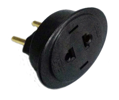 Adaptador 2P Preto
