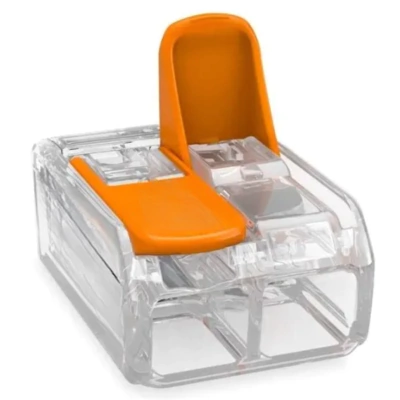 Terminal de Conexão 6mm 2P - Linha Cristal 2pç