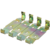 Suporte Pressão 6 Disj