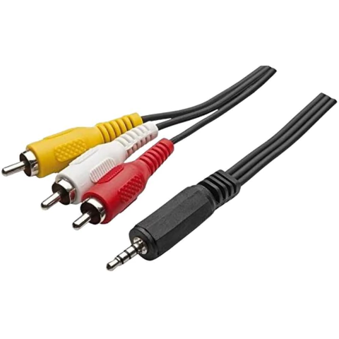 Cabo P2+3 RCA - 10pç