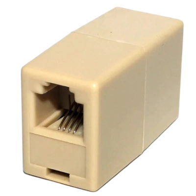 Emenda RJ11 6x4 - 10pc