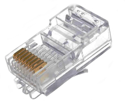 Plug RJ45 8x8 CAT6 - 10pc