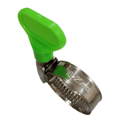 Abraçadeira 16-25mm inox - borboleta