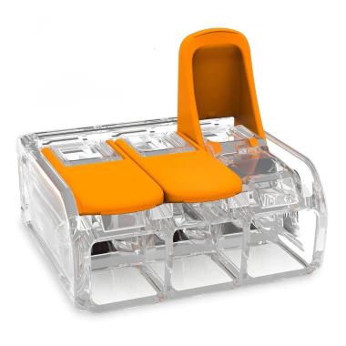 Terminal de Conexão 4mm 3P - Linha Cristal 100pç