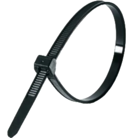 Abraçadeira 3,5x250mm PT - 100pc