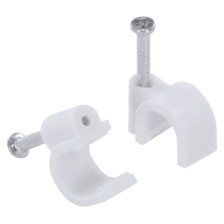 Fixa cabo 8mm Br - 50pc