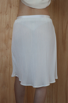 POLLERA JOSEPHINE CORTA (S25DB021BL) - LABELS CONCEPT STORE