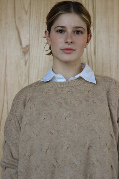 SWEATER EMMA (W25ML010BEI) - tienda online