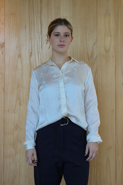 CAMISA CECILE BORDADA (W25DB003CR) en internet