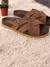 Sandalia Entrelazada Gamuza 35-45 - comprar online