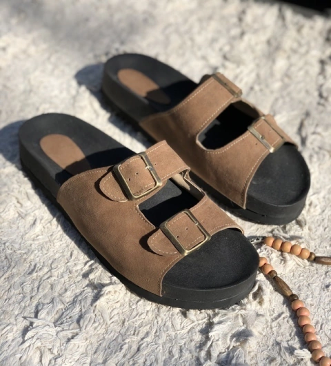 Sandalia Birk Marrón 35-45