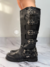Bota Alta Herrajes Lucy Brilloso 41-45 - Murucuya Calzados