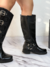 Bota Alta Herrajes Lucy Brilloso 41-45 en internet