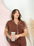Pijama Lua Marrom - loja online