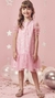Vestido Kukiê Tule Floral