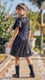 Vestido Balck Paetê de Outono Kukie - comprar online