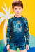 Camiseta Manga Longa Proteção UV com Sunga