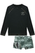Conjunto Camiseta Proteção UV e Sunga - Mimos Kids