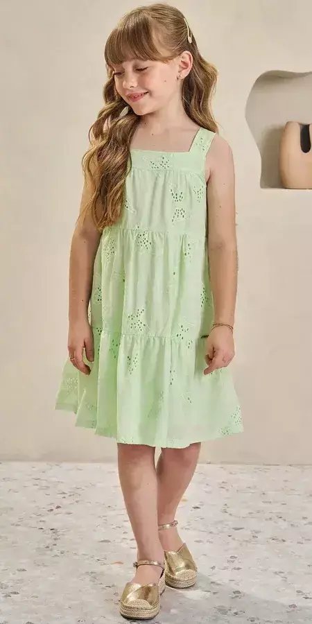 Vestido Laise Borboleta nfanti