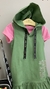 Vestido Fabuloso com sobreposição Gabriela Aquarela - Mimos Kids