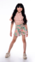 Conjunto Luxo Floral Luluzinha